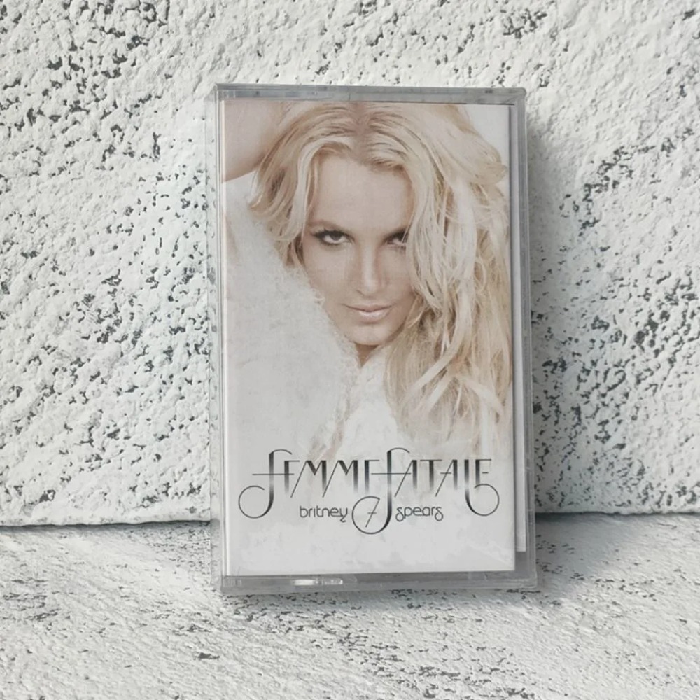 Cosplay Props - Retro Britney Spears Music Magnetic Tape