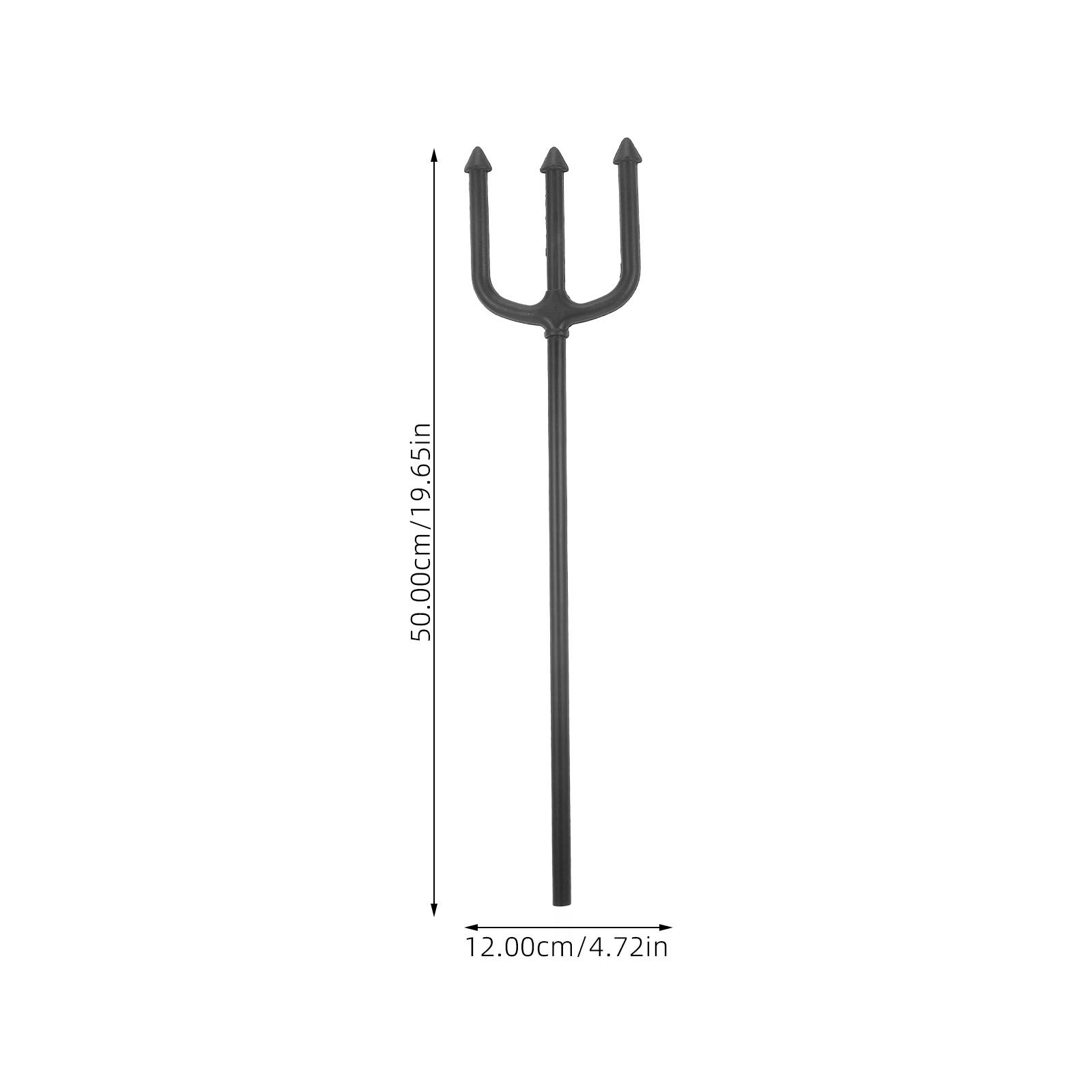 Devil Fork Prop Halloween Deco - Cosplay Material For Prop บทวิจารณ์และราคา