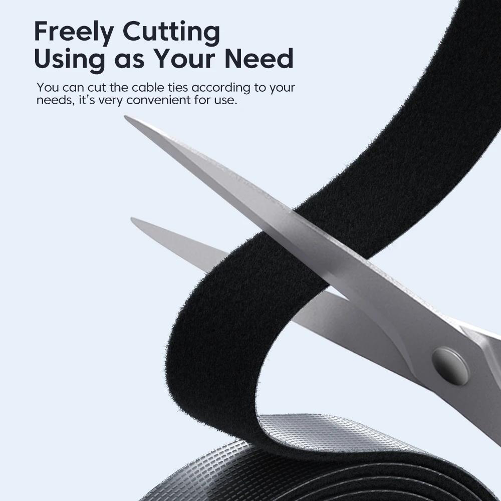 Adjustable Hook Loop Cable Bin - Velcro Hook Loop บทวิจารณ์และราคา