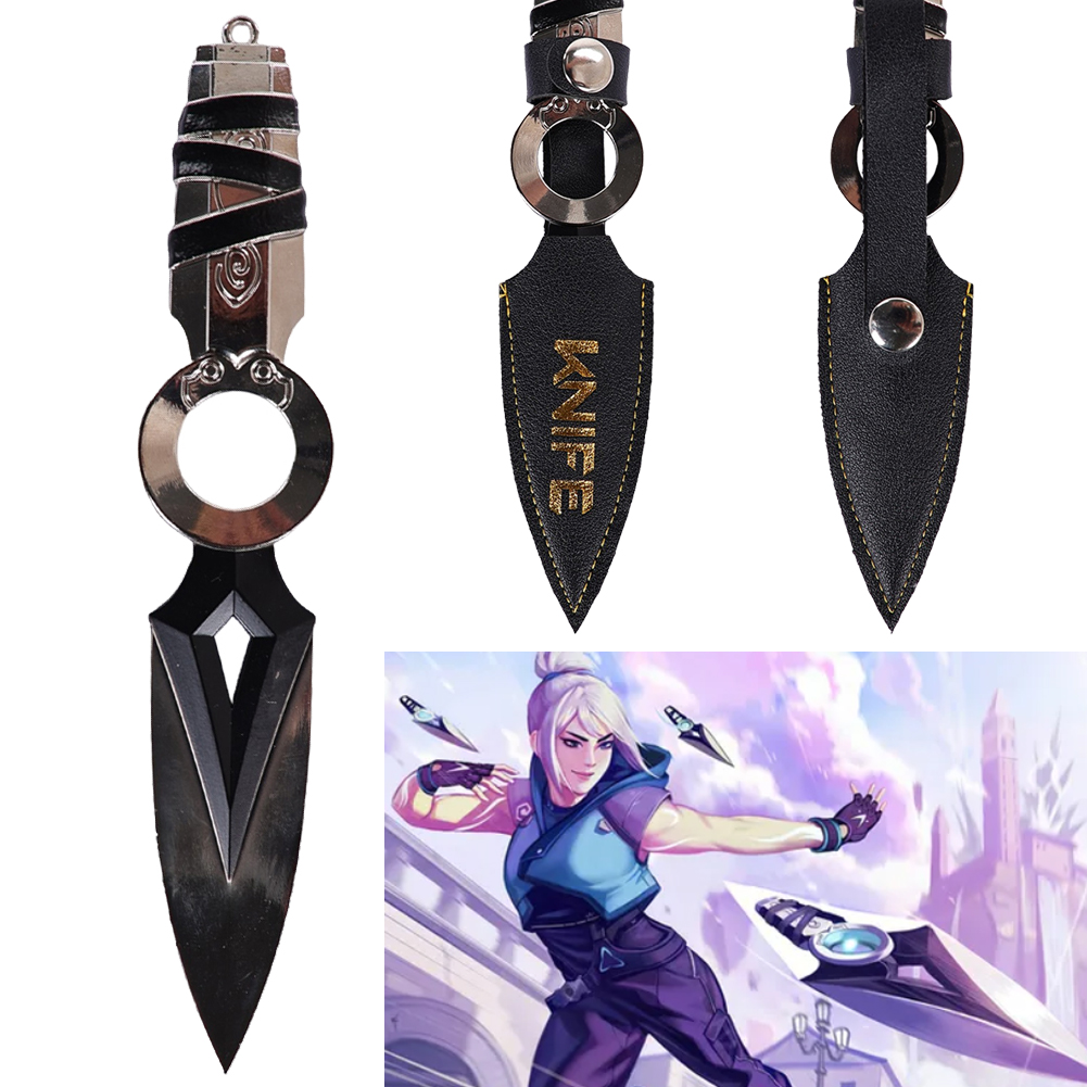 Jett Cosplay Kunai Daggers Gam - Cosplay Prop Knife บทวิจารณ์และราคา