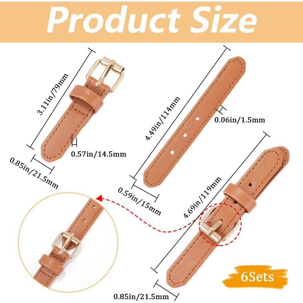 6 Sets Cloak Claps Fasteners B - Snap Fastener Set บทวิจารณ์และราคา