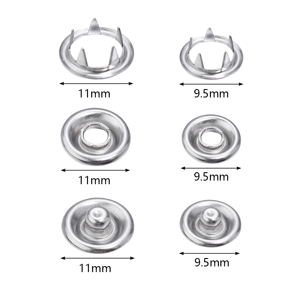 SAUVOO 50sets Iron Snap Button - Snap Fastener Set บทวิจารณ์และราคา