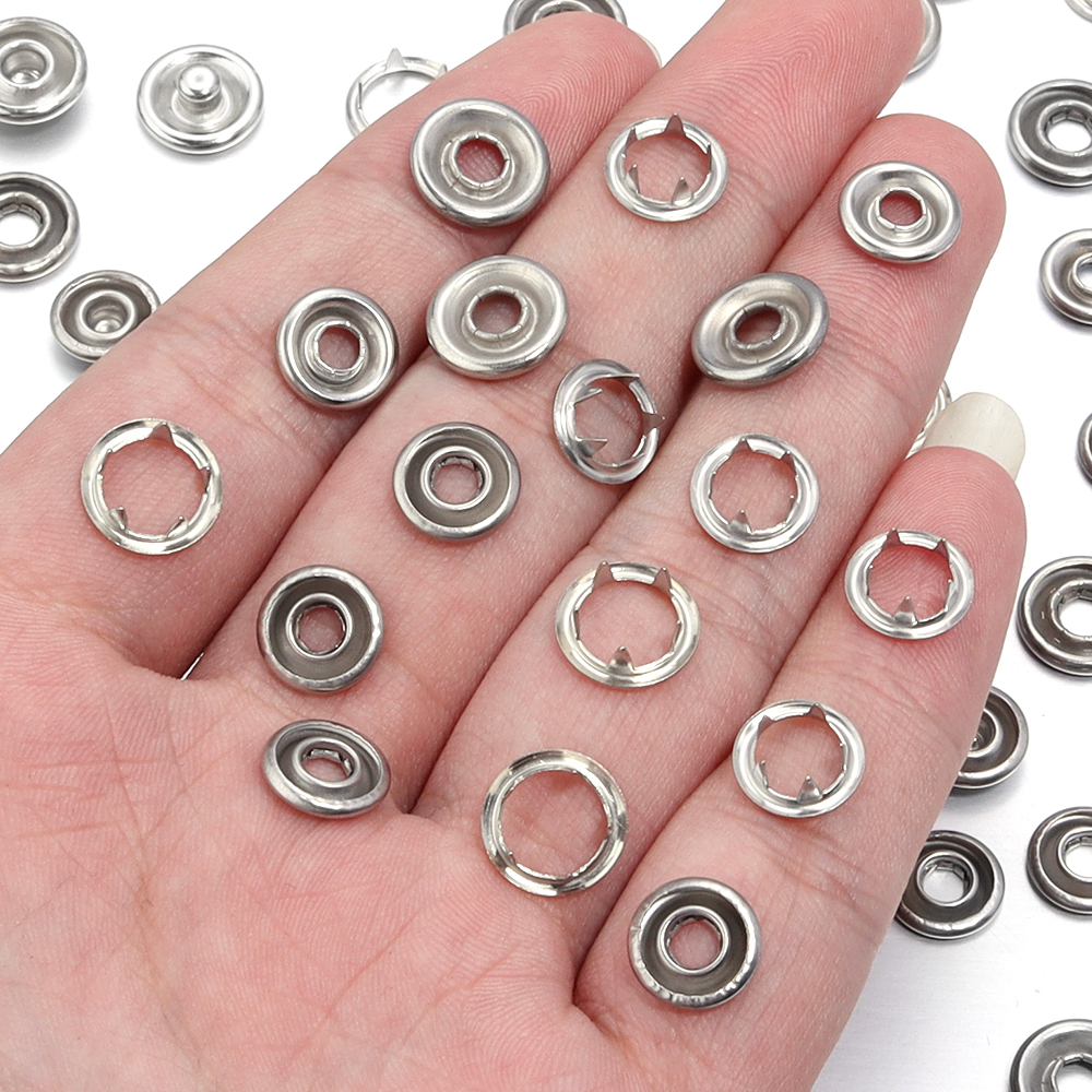 SAUVOO 50sets Iron Snap Button - Snap Fastener Set บทวิจารณ์และราคา