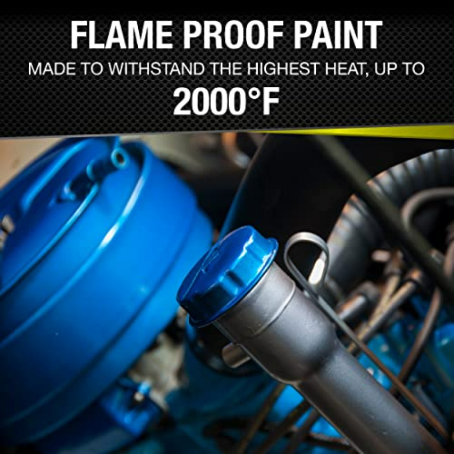 SP402-6PK Engine Metallic High - Metallic Spray Paint บทวิจารณ์และราคา