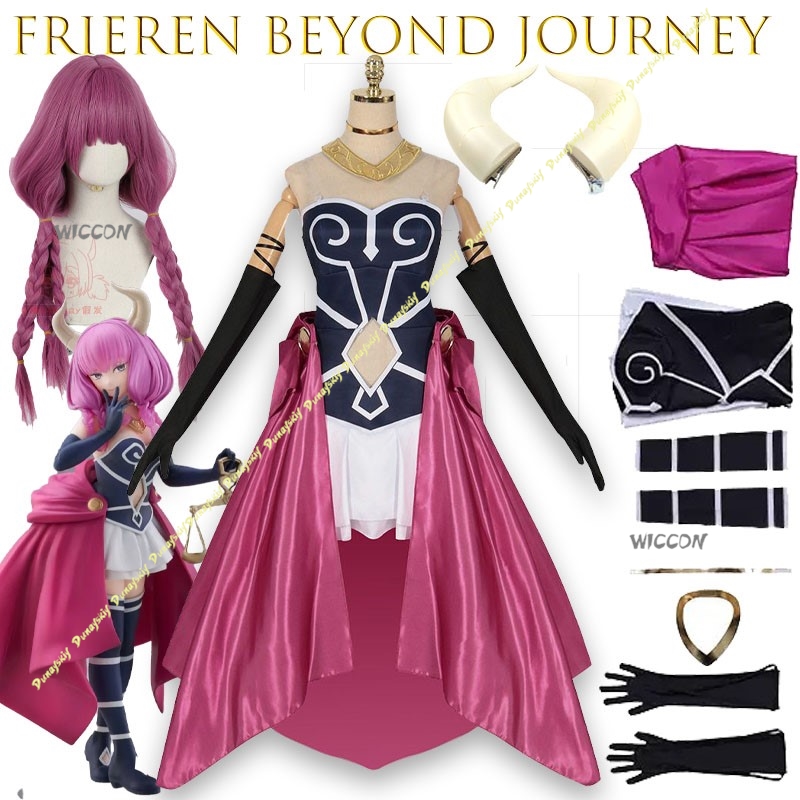 Aura Cosplay Costume Dress Ani - Frieren Cosplay Prop บทวิจารณ์และราคา