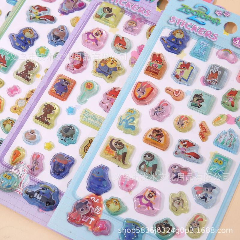 40pcs Kawaii Zootopia 3d Relie - Cosplay Prop Diy บทวิจารณ์และราคา