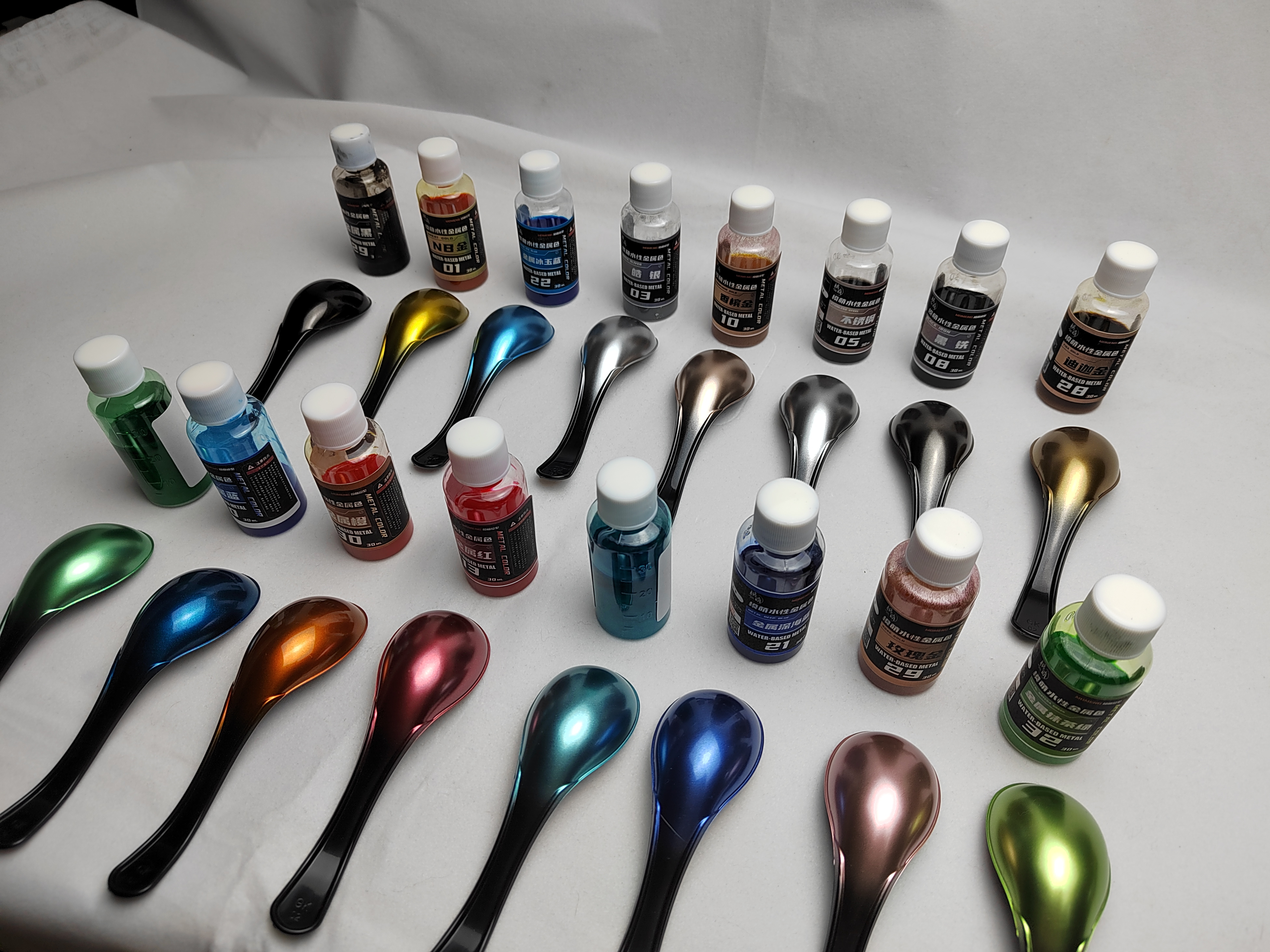 Metallic color Golden paint NB - Metallic Spray Paint บทวิจารณ์และราคา