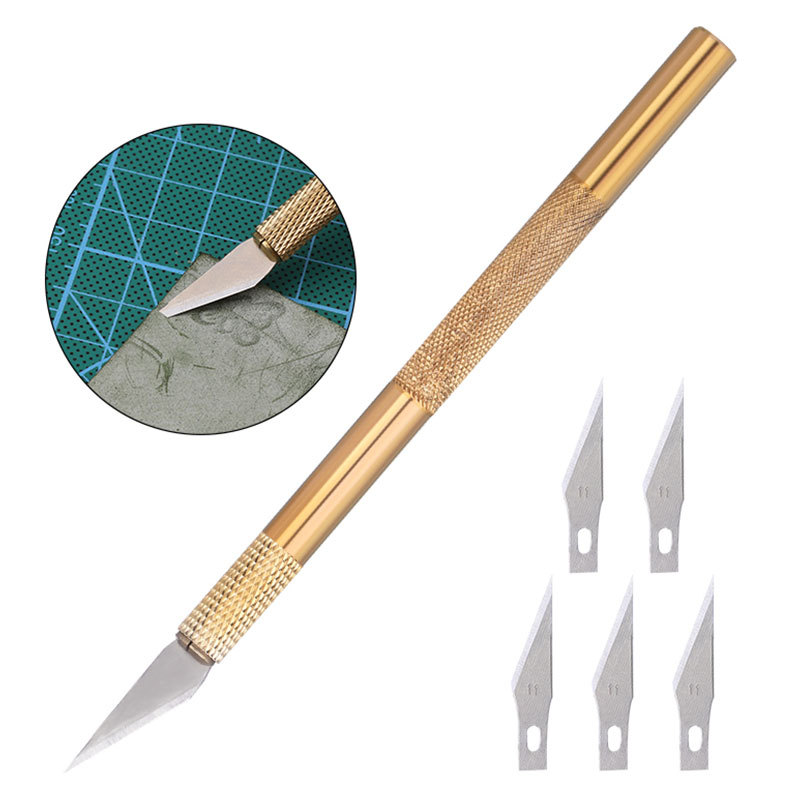 1 Set Carving Metal Scalpel Kn - Craft Knife Set บทวิจารณ์และราคา