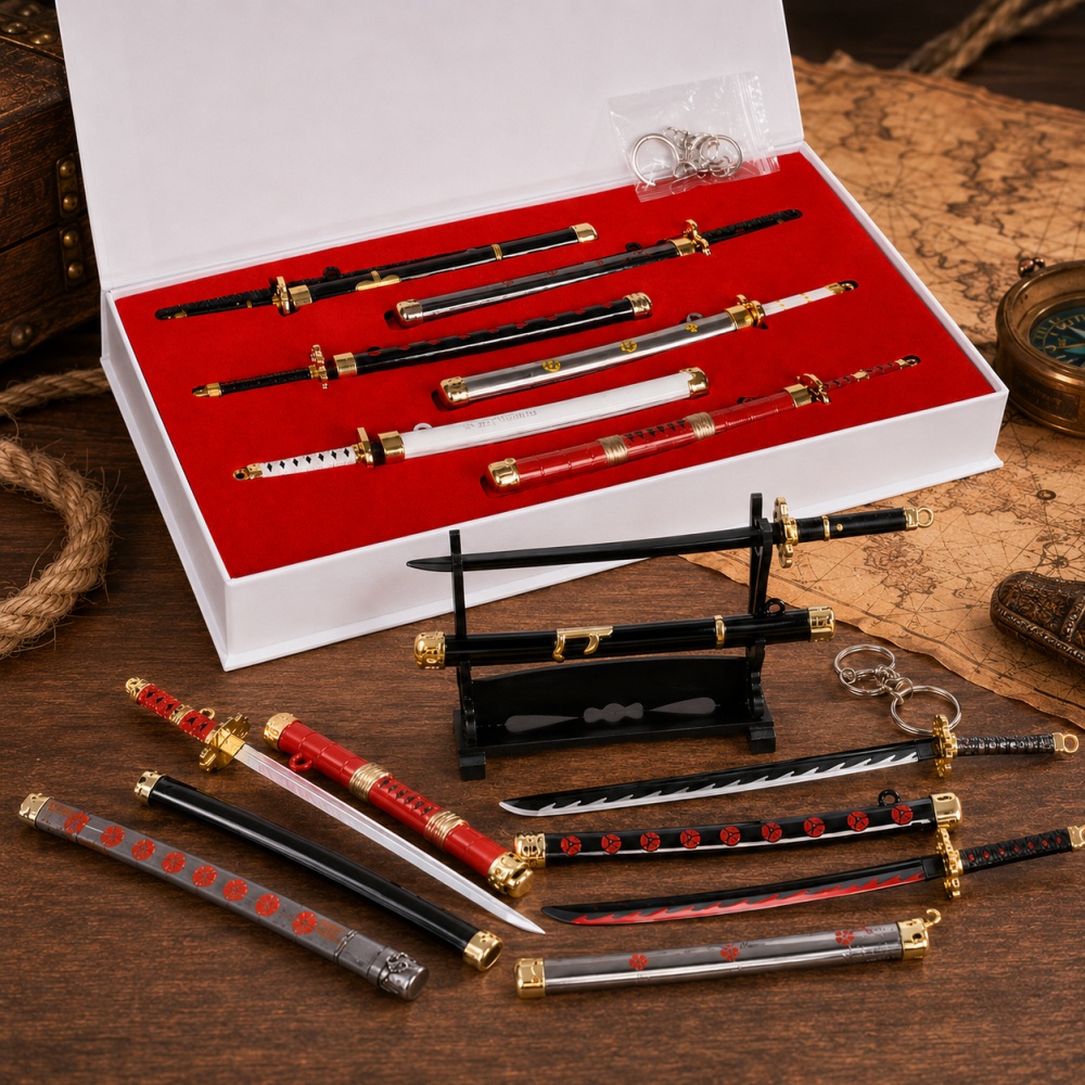 Anime One Piece Zoro Sword Key - Cosplay Prop Katana บทวิจารณ์และราคา