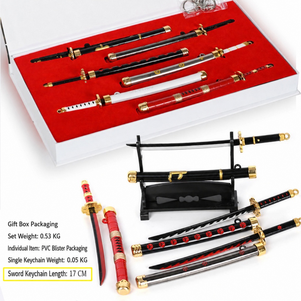 Anime One Piece Zoro Sword Key - Cosplay Prop Katana บทวิจารณ์และราคา