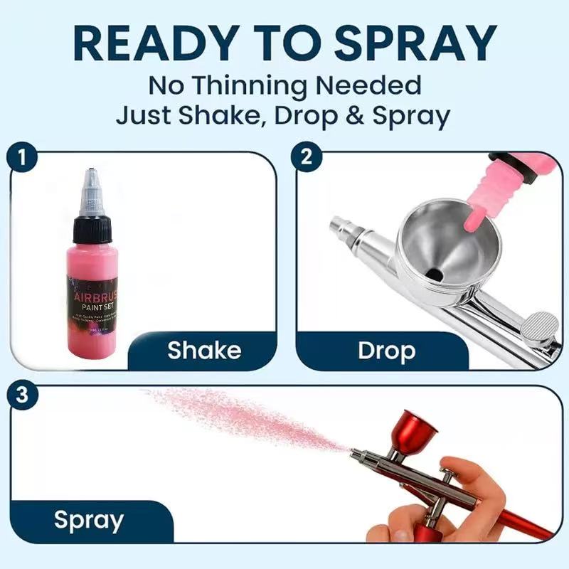 12/28 Color 30ml Spray Gun Pig - Metallic Spray Paint บทวิจารณ์และราคา