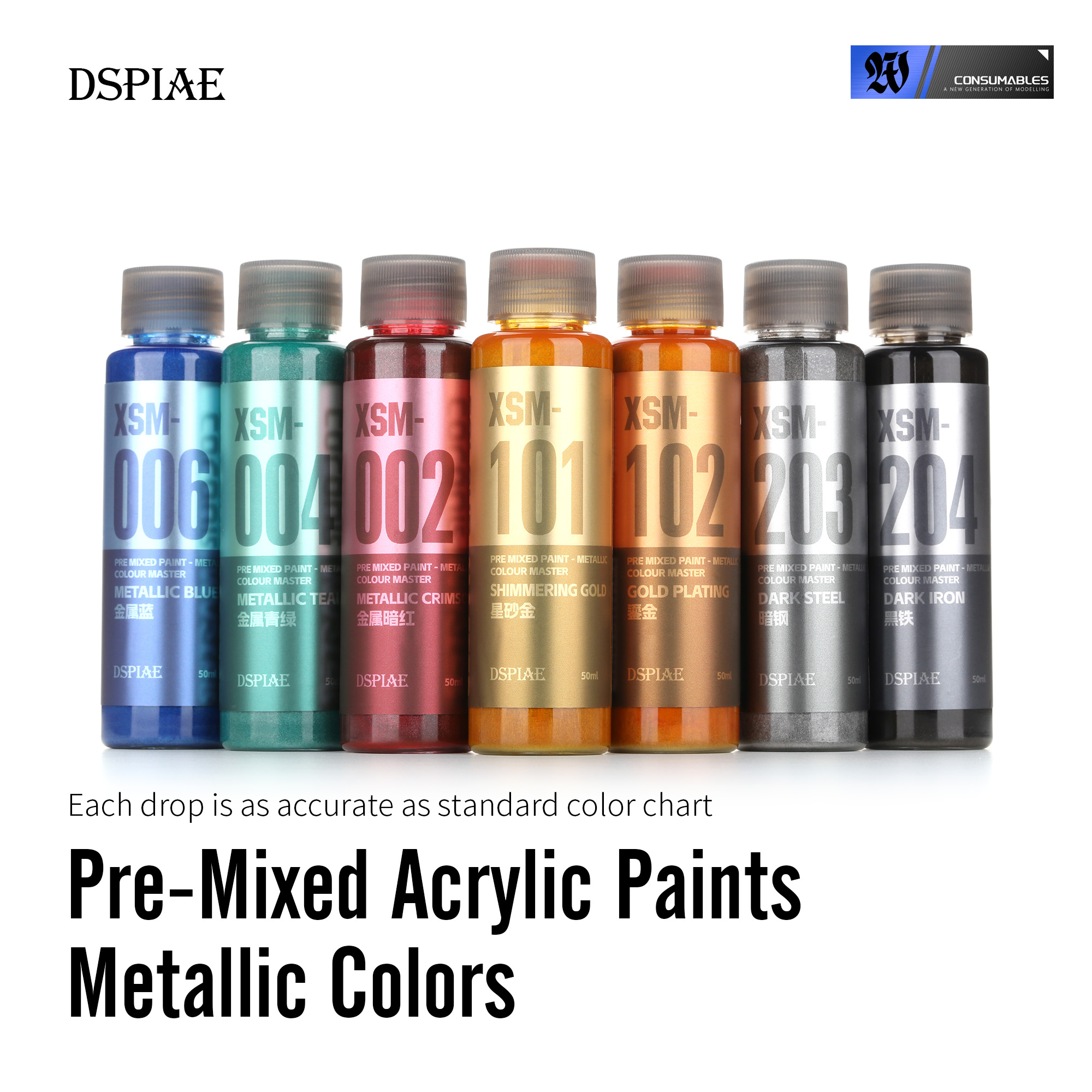 DSPIAE XSM 2026 New Model Hobb - Metallic Spray Paint บทวิจารณ์และราคา