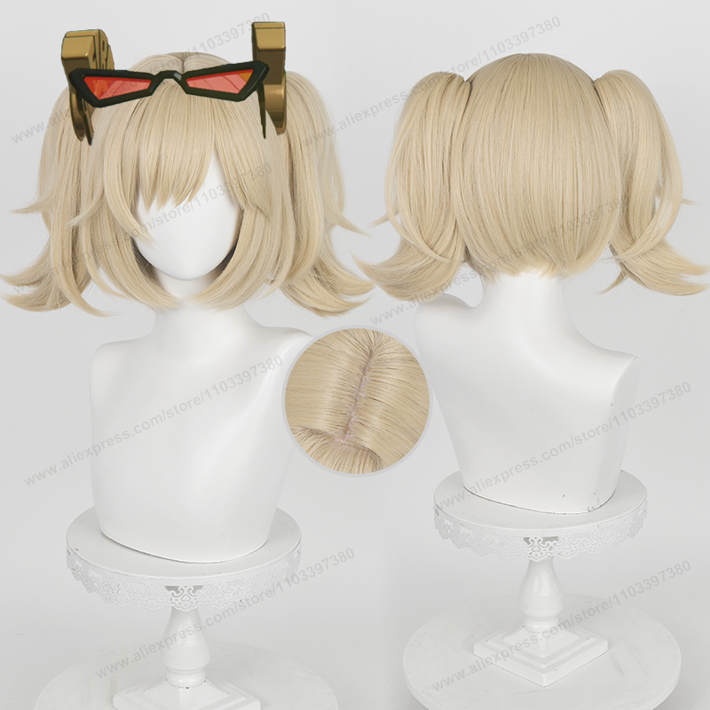 ZZZ Burnice Whita Cosplay Wig  - Burnice Cosplay Prop บทวิจารณ์และราคา