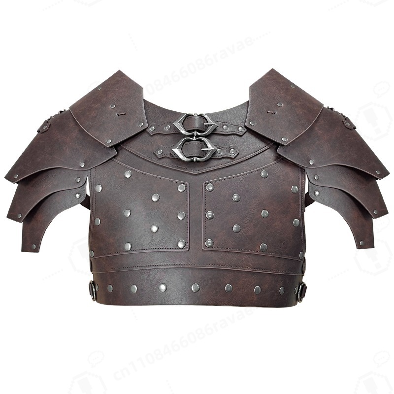 Medieval Studded Shoulder Ches - Cosplay Props บทวิจารณ์และราคา