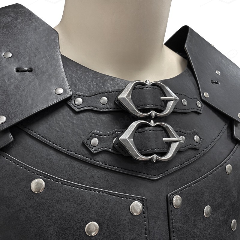 Medieval Studded Shoulder Ches - Cosplay Props บทวิจารณ์และราคา