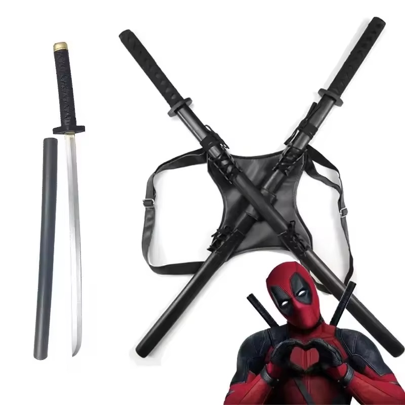 2025 New 61cm Deadpool Katana  - Cosplay Prop Knife บทวิจารณ์และราคา