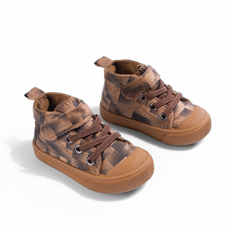 Spring and Autumn High-top Sho - Velcro Hook Loop บทวิจารณ์และราคา