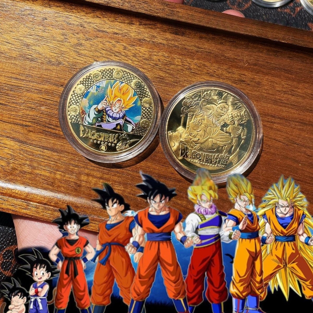 Dragon Ball Collect Gold Coin  - Cosplay Fire Prop บทวิจารณ์และราคา