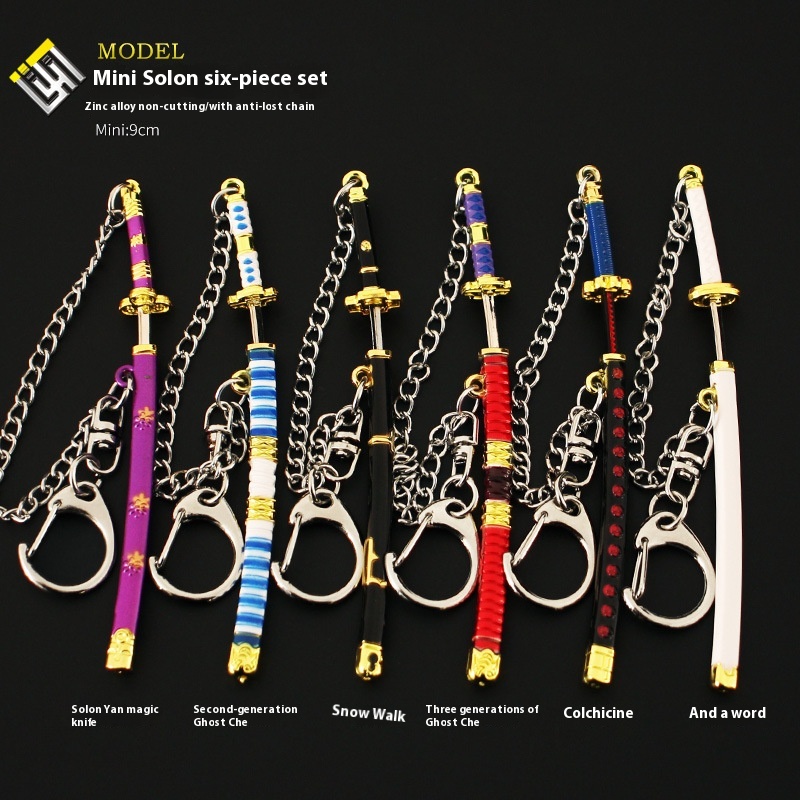 9cm One Piece Sword Zoro Enma  - Cosplay Prop Katana บทวิจารณ์และราคา