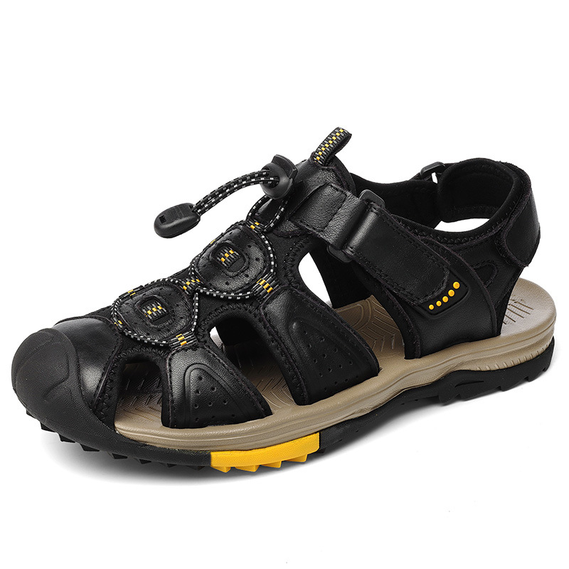 Large Size New Summer Men's To - Velcro Hook Loop บทวิจารณ์และราคา