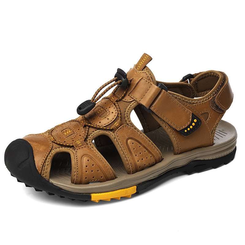 Large Size New Summer Men's To - Velcro Hook Loop บทวิจารณ์และราคา