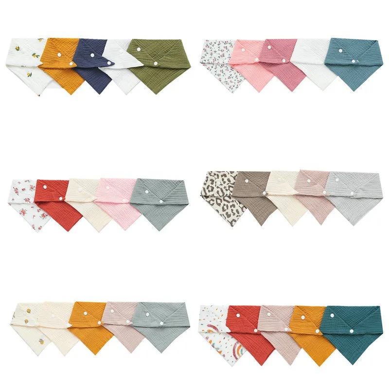 5Pcs/Set Newborn Baby Bibs Fee - Snap Fastener Set บทวิจารณ์และราคา