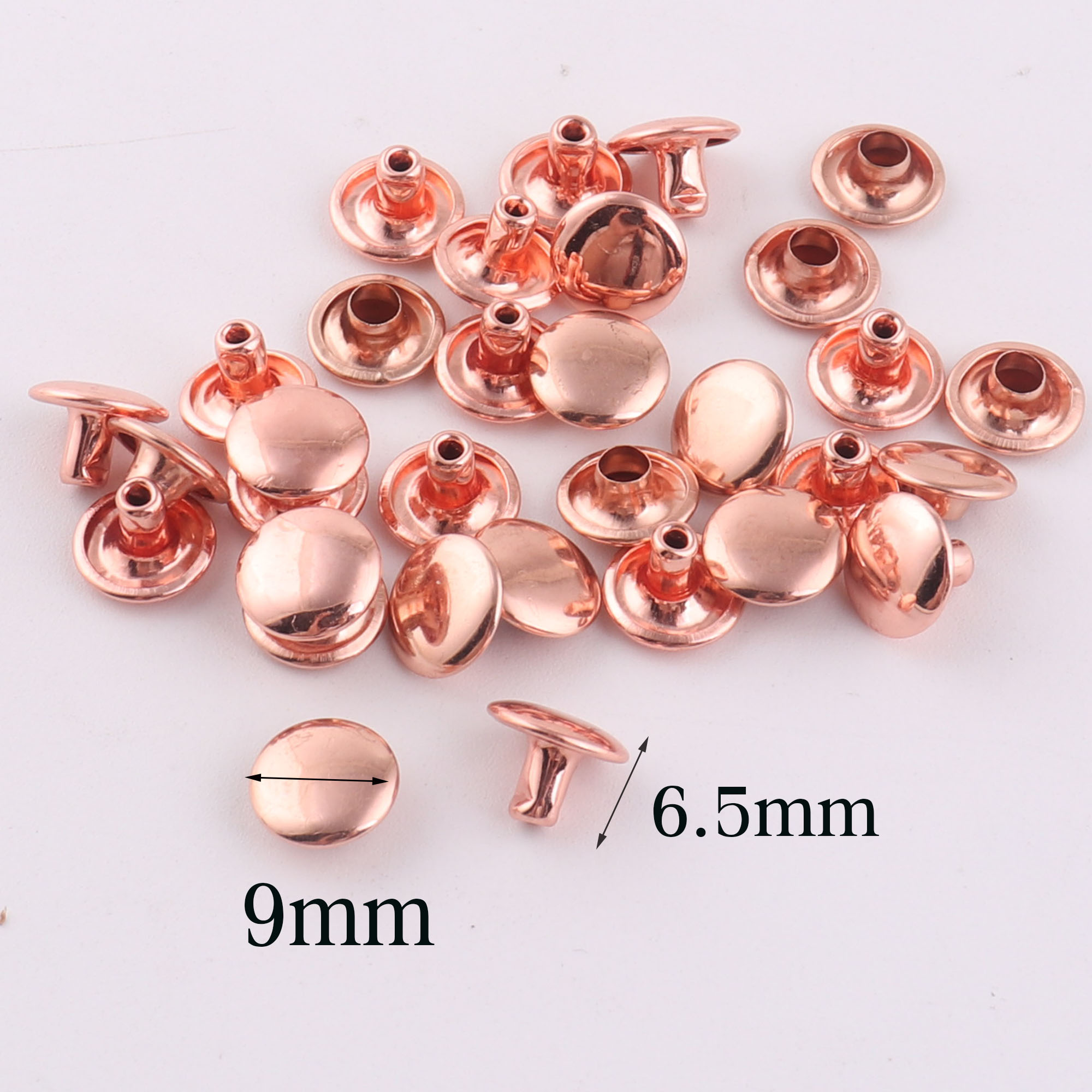 100 Sets Double Cap Rivets,Ros - Snap Fastener Set บทวิจารณ์และราคา