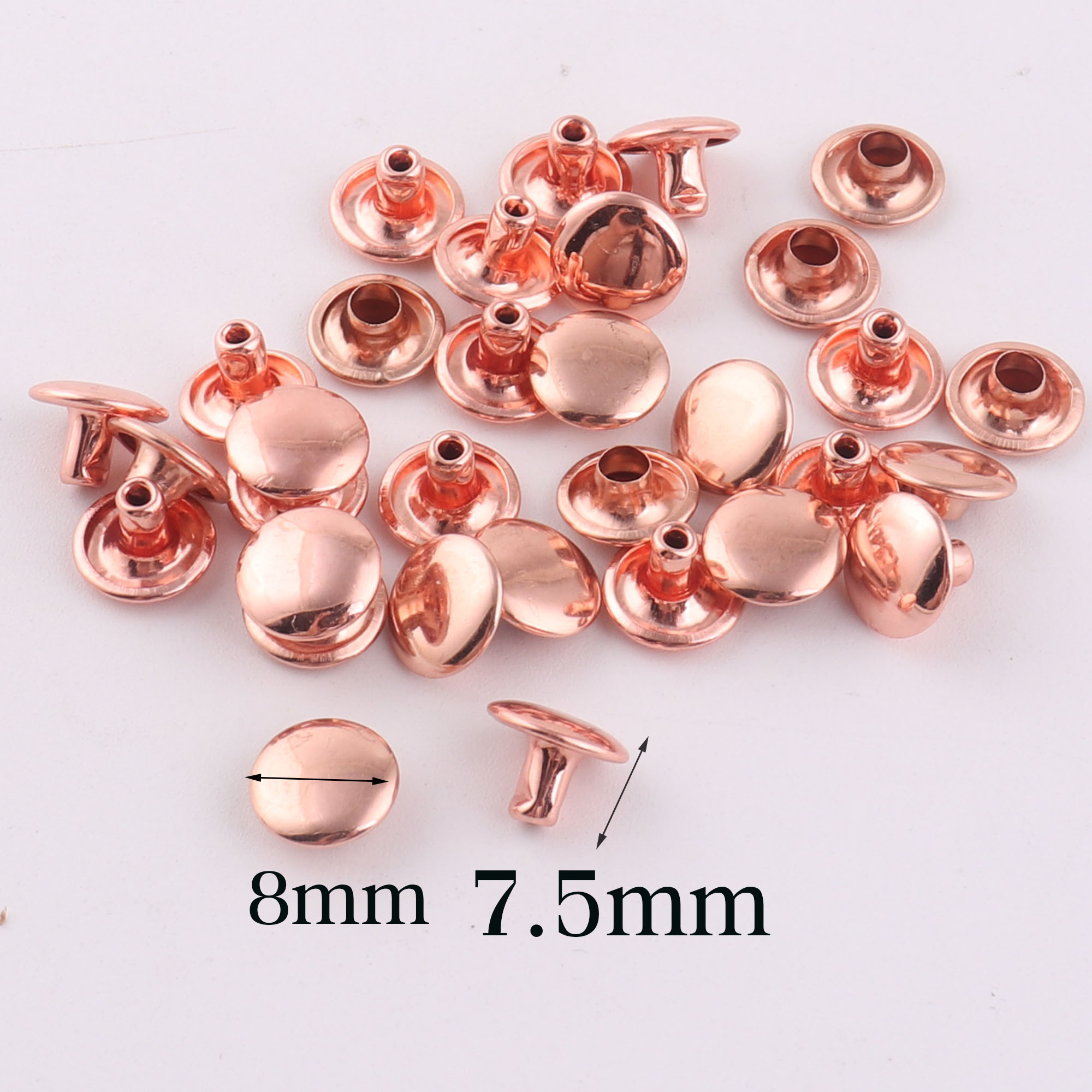 100 Sets Double Cap Rivets,Ros - Snap Fastener Set บทวิจารณ์และราคา