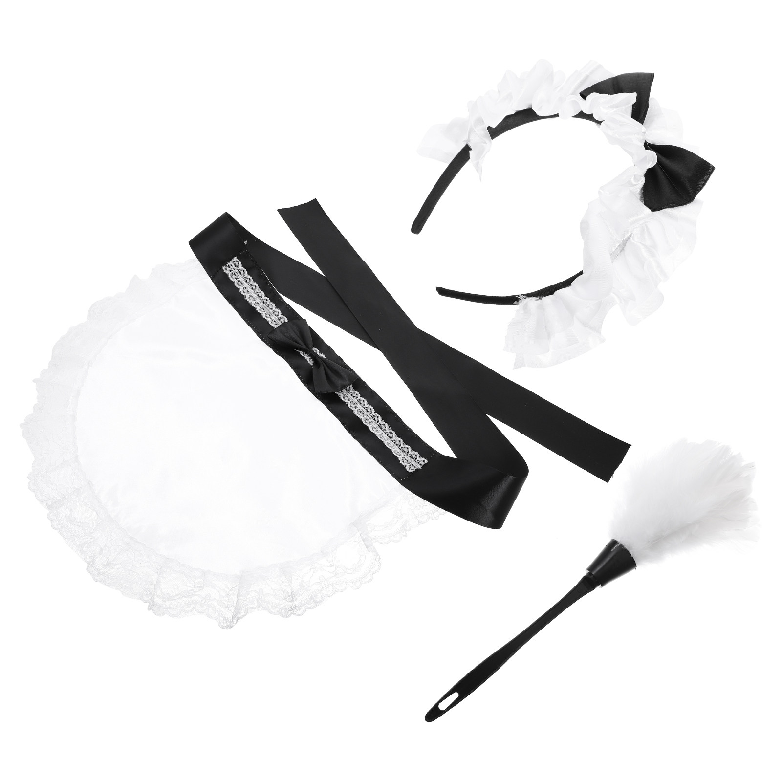 1 set Maid Cosplay Accessories - Cosplay Material For Prop บทวิจารณ์และราคา