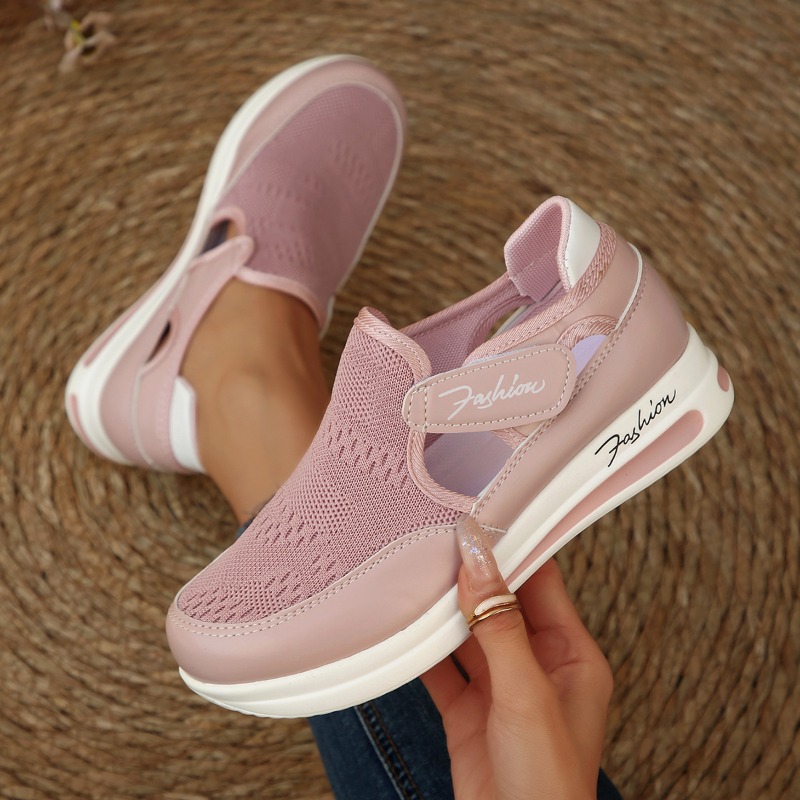 Plus Size Casual Women's Shoes - Velcro Hook Loop บทวิจารณ์และราคา