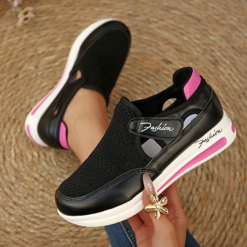Plus Size Casual Women's Shoes - Velcro Hook Loop บทวิจารณ์และราคา