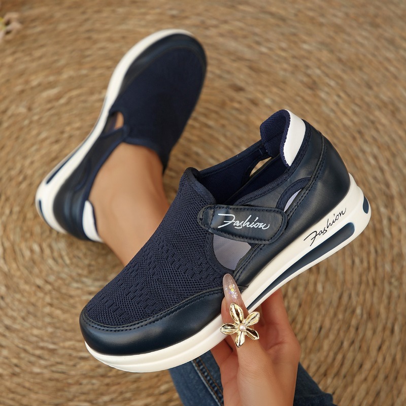 Plus Size Casual Women's Shoes - Velcro Hook Loop บทวิจารณ์และราคา