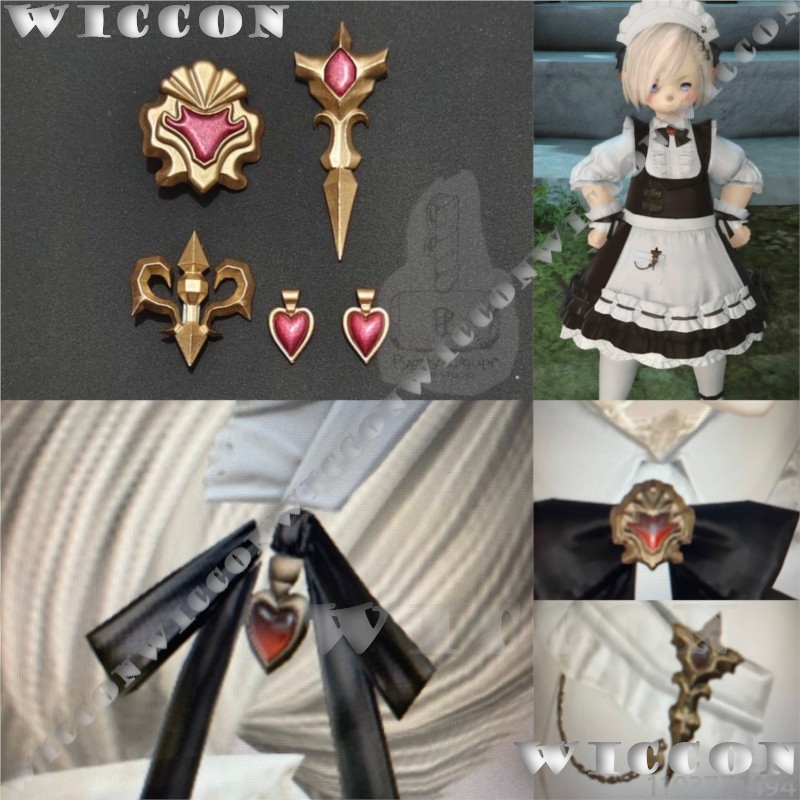 Classic Maid Uniform Accessori - Cosplay Prop Diy บทวิจารณ์และราคา