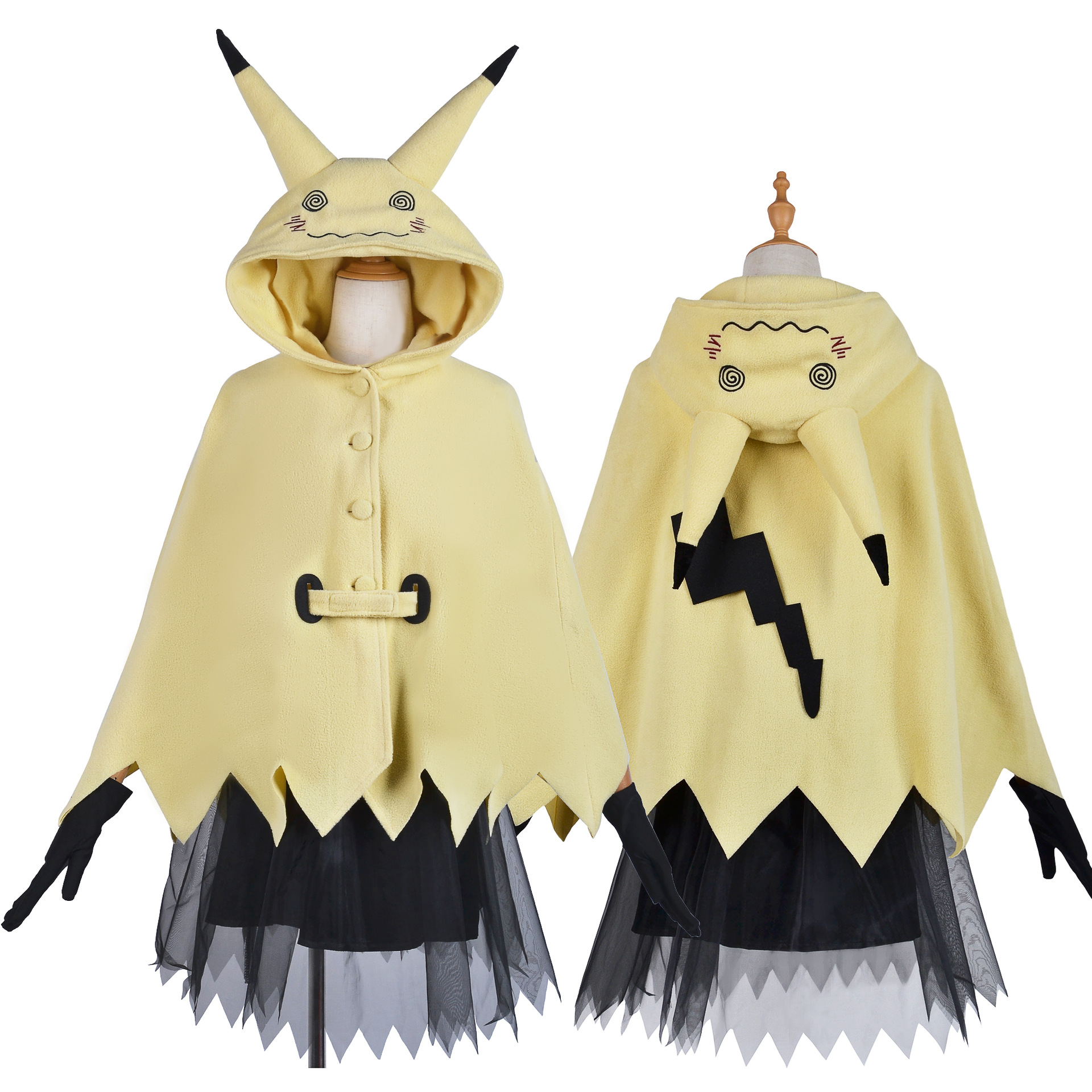 Mimikyu Cosplay Costume Anime  - Cosplay Fire Prop บทวิจารณ์และราคา