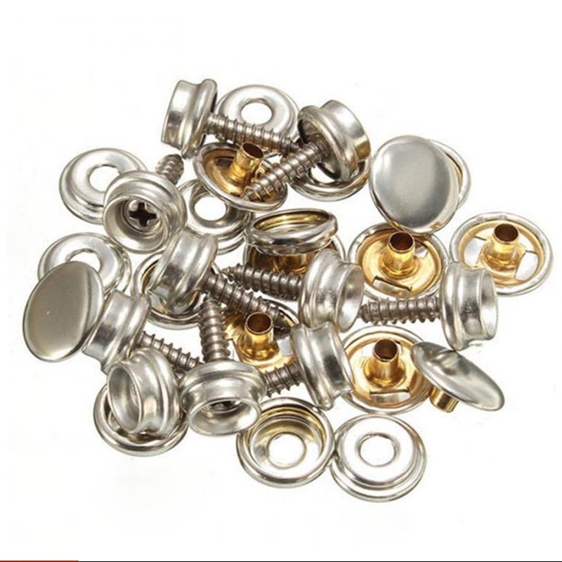 10 Sets Stainless Steel Tappin - Snap Fastener Set บทวิจารณ์และราคา