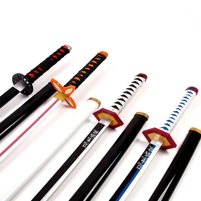 41in/104cm Demon Slayer Katana - Cosplay Prop Katana บทวิจารณ์และราคา