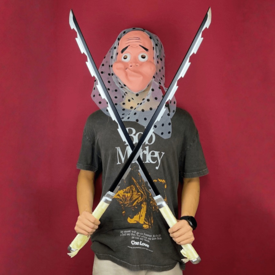 40inch Demon Slayer Inosuke Ka - Cosplay Prop Katana บทวิจารณ์และราคา