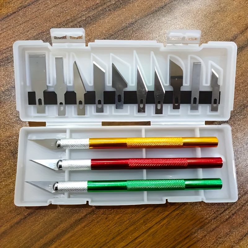 13pcs Aluminum Alloy Engraving - Craft Knife Set บทวิจารณ์และราคา