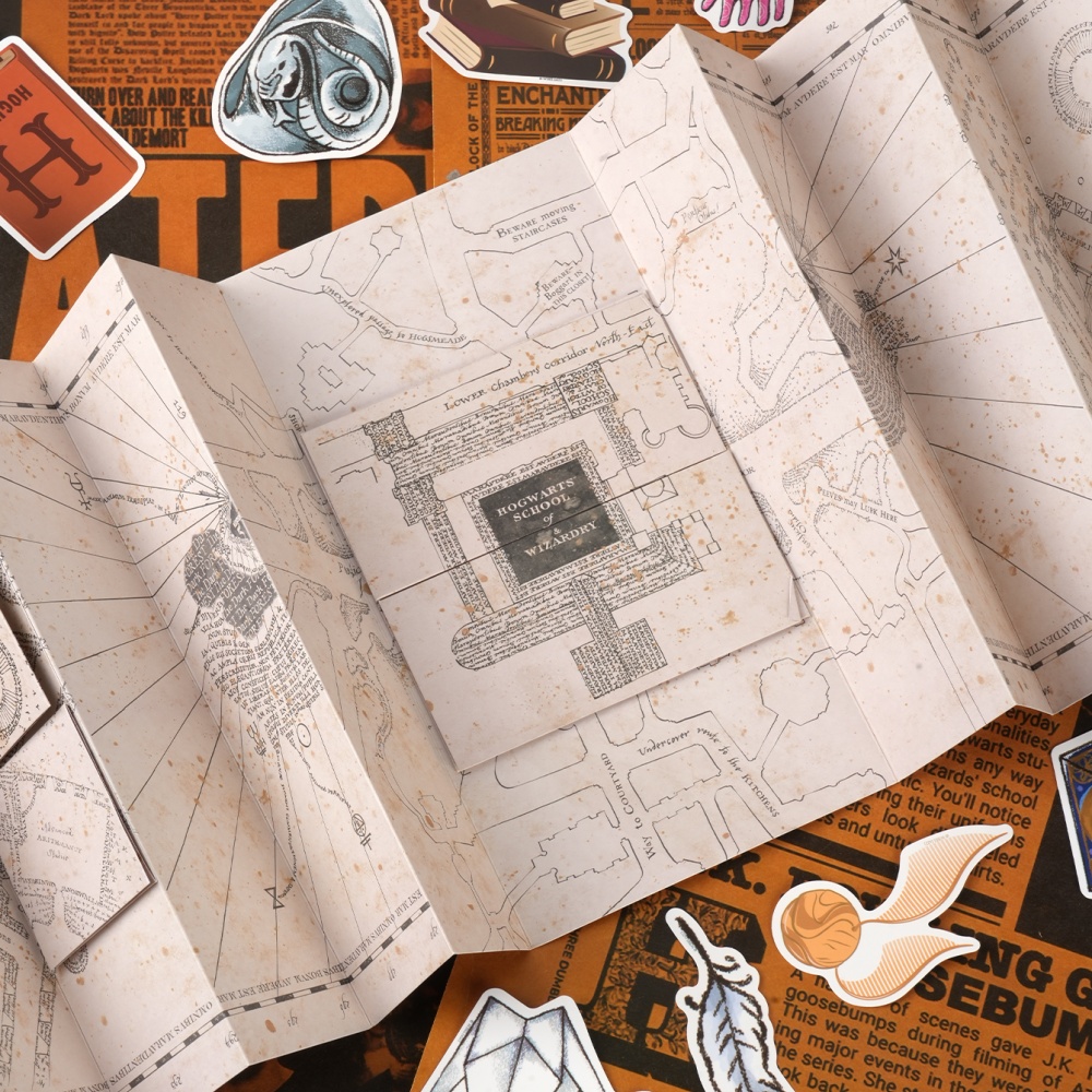 1PC Map Of The Marauder's Scho - Cosplay Props บทวิจารณ์และราคา