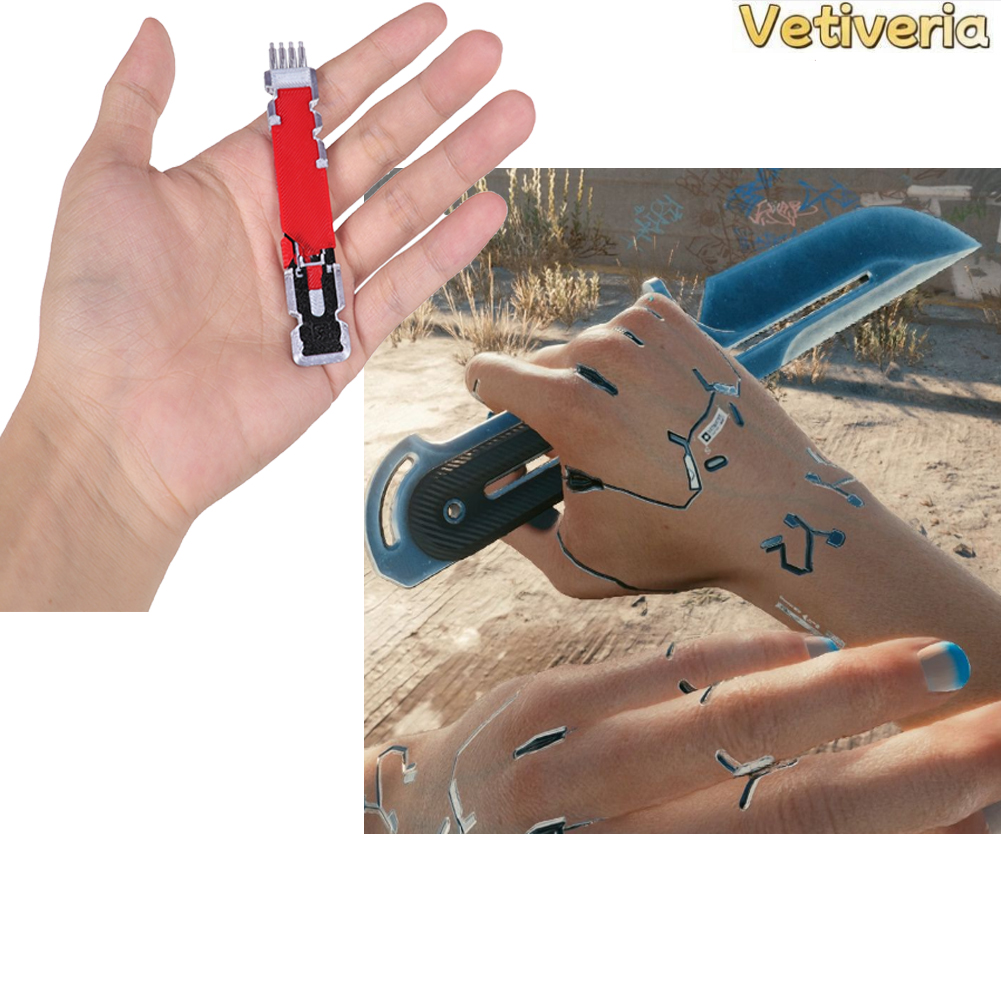 Adult Game 2077 V Chip Props C - Cosplay Prop Knife บทวิจารณ์และราคา
