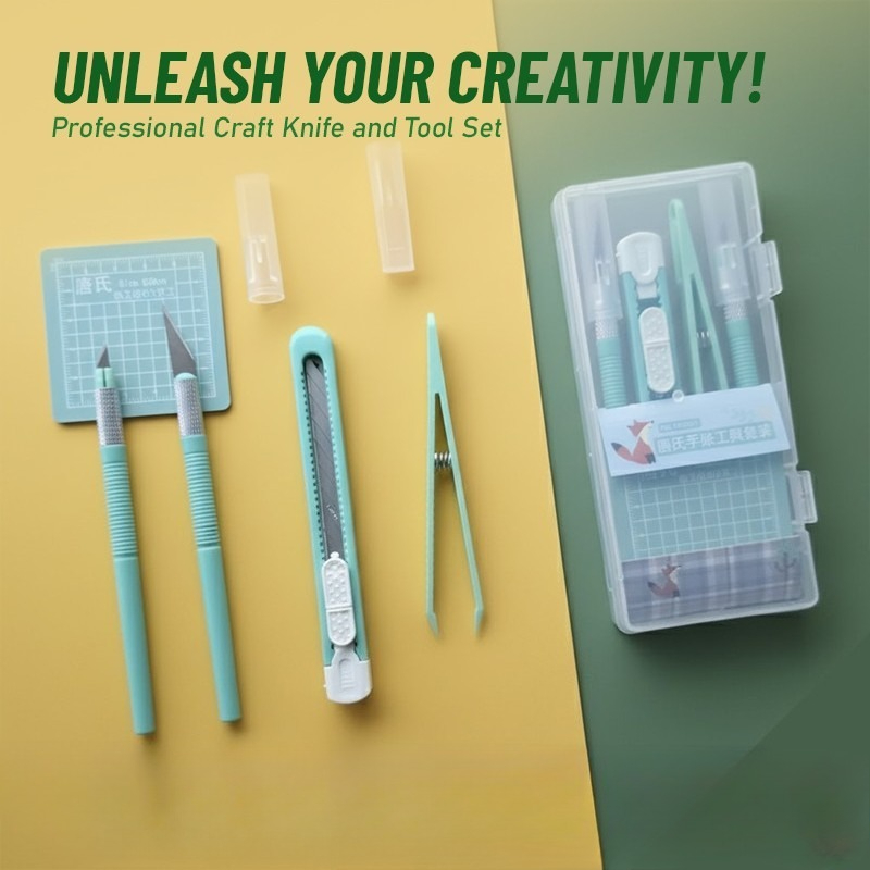 5PCS Professional Art Carving  - Craft Knife Set บทวิจารณ์และราคา